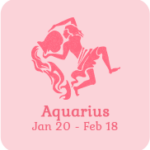acquarius zodiac sign icon
