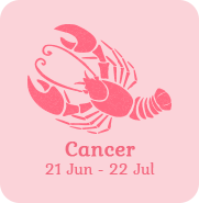 cancer zodiac sign icon