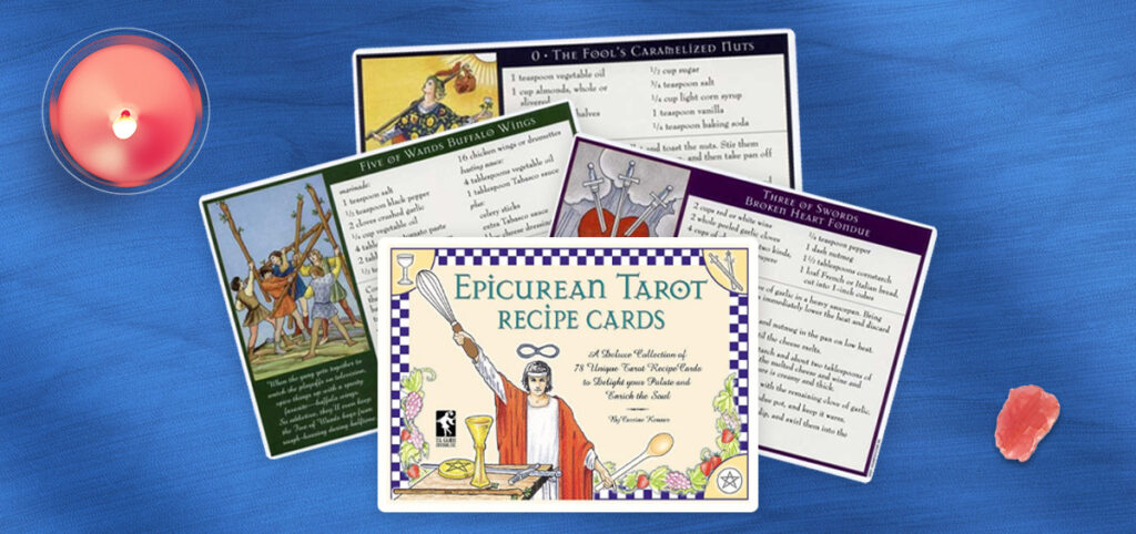 Expicurean Recipe Tarot Cards Blog Banner
