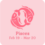 pisces zodiac sign icon
