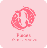pisces zodiac sign icon