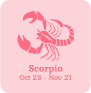 scorpio zodiac sign icon