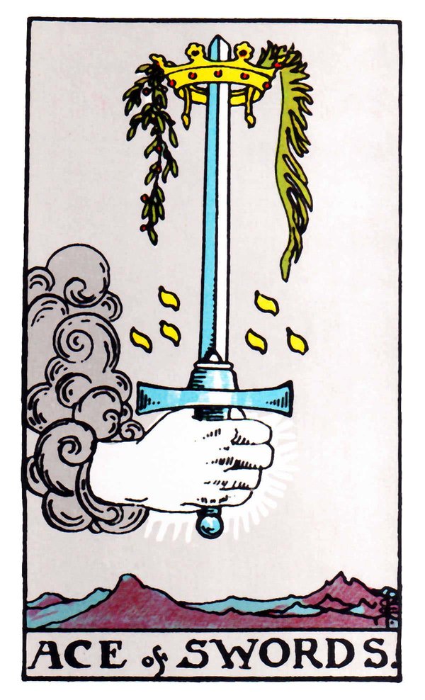 ace of swords minor arcana tarot cards