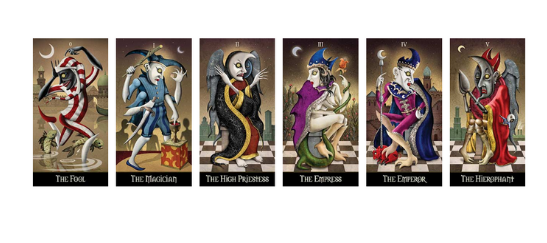 deviant moon tarot cards
